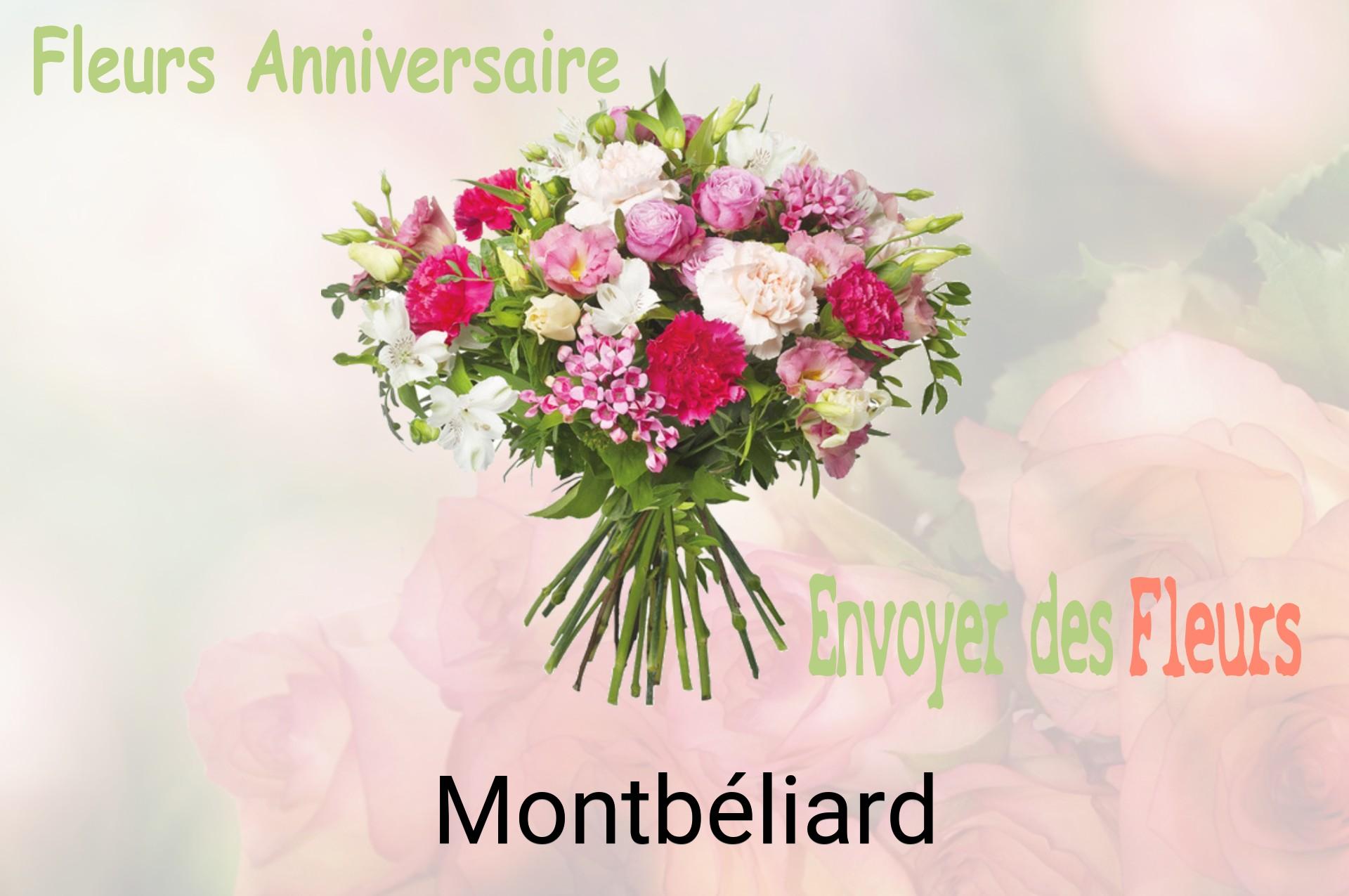 Bouquet de fleurs d’anniversaire livré à Montbéliard